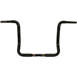 PartzBiz HD DS06012662 - La Choppers สีดำ 12 ” 1-1/4 ” แฮนด์ Ape Hanger Bagger สำหรับ Harley FLH/X | LA-7321-12B