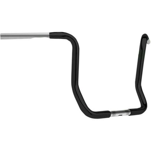 PartzBiz HD: 4415298-Cycle Smiths 13 ” 1-1/4 ” แฮนด์ Ape Hanger สีดำ Harley FLHT/X 14 ปลอกแฮนด์แบบมีความร้อน-113-W-14BP-H