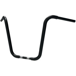 PartzBiz HD DS06011708 - Khrome Werks 16 ” Black Fat 1-1/4 ” แฮนด์ Ape Hanger สำหรับ Harley FLTR/FLHR 08-14-300833 PartzBiz HD DS06011708 - Khrome Werks 16 ” Black Fat 1-1/4 ” แฮนด์ Ape Hanger สำหรับ Harley FLTR/FLHR 08-14-300833