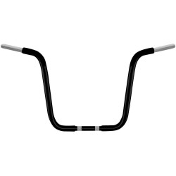 PartzBiz HD DS06011198 - Wild One Chubby 1 1/4 ” Blackout 14 ” Ape Hanger Bars แฮนด์บาร์ Harley FLHR | WO572B