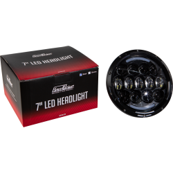 PartzBiz HD WP820-0360 - Harddrive CREE LED DRL ไฟหน้า 7” 105W 6000k White Angel Eyes Harley 94-Up PartzBiz HD WP820-0360 - Harddrive CREE LED DRL ไฟหน้า 7” 105W 6000k White Angel Eyes Harley 94-Up