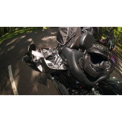 PartzBiz HD TRHS1003 - ชุดชั้นวางกระเป๋าอาน Hardstreet Ryt-There Tan Harley Touring FLH FLT 14-Up PartzBiz HD TRHS1003 - ชุดชั้นวางกระเป๋าอาน Hardstreet Ryt-There Tan Harley Touring FLH FLT 14-Up