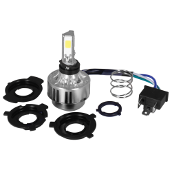 PartzBiz HD MU11906 - Harley Bright 3 Sided Led H4 ทุกรุ่นพร้อมหลอดไฟหน้า H4 35W Hi/ 18W Lo PartzBiz HD MU11906 - Harley Bright 3 Sided Led H4 ทุกรุ่นพร้อมหลอดไฟหน้า H4 35W Hi/ 18W Lo