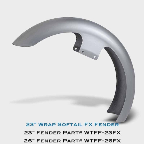 PartzBiz HD: 4415184-Hawg Halter 26" FLX Wrapped Steel Slim Cut Level Front Fender 87-17 Harley FLH/T WTFF-26FLX electra road street glide tour bagger stretched best for steel PartzBiz HD: 4415184-Hawg Halter 26" FLX Wrapped Steel Slim Cut Level Front Fender 87-17 Harley FLH/T WTFF-26FLX electra road street glide tour bagger stretched best for steel