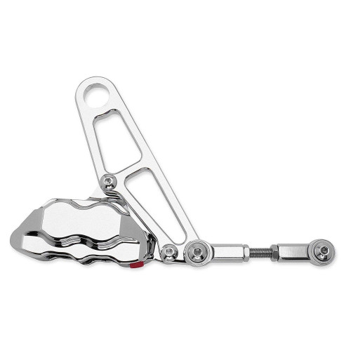 PartzBiz HD: 4415128-Hawg Halter HHI Chrome 4 ลูกสูบคาลิปเปอร์เบรคหลัง 08-18 Harley FLH/T PartzBiz HD: 4415128-Hawg Halter HHI Chrome 4 ลูกสูบคาลิปเปอร์เบรคหลัง 08-18 Harley FLH/T