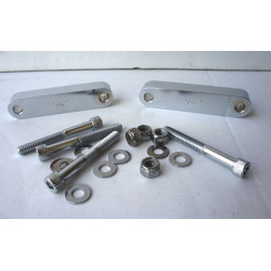 PartzBiz HD HHI-FSK-C18 - Hawg Halters HHI Chrome Fender Spacers 30" Wheels Harley Touring 14-17 | FSK-C18