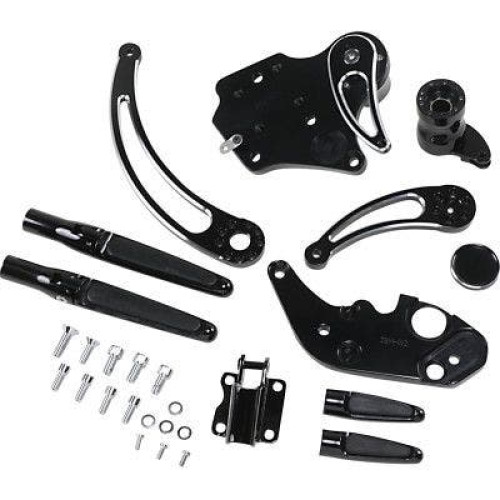 PartzBiz HD: 4415143-Hawg Halter HHI FCK-F14CE-FR-S Chrome ชุดควบคุมไปข้างหน้าพร้อมหมุด HD FLH 14-Up PartzBiz HD: 4415143-Hawg Halter HHI FCK-F14CE-FR-S Chrome ชุดควบคุมไปข้างหน้าพร้อมหมุด HD FLH 14-Up