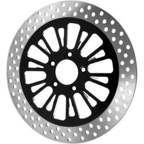 PartzBiz HD: 4415108-Hawg Halters HHI Front Brake Rotor 13" Black Indian Chieftain Roadmaster 14-20 ROTLFTCOBAE13IC 1710-3927 17103927