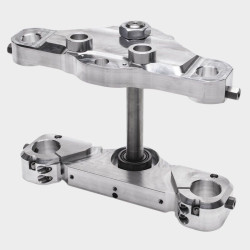 PartzBiz HD HHI-41FLMX23 - Hawg Halters Raw Bolt On Triple Tree Kit 23" Wheel Raked FLH/FLT 97-13 41FLMX23 PartzBiz HD HHI-41FLMX23 - Hawg Halters Raw Bolt On Triple Tree Kit 23" Wheel Raked FLH/FLT 97-13 41FLMX23