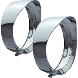 PartzBiz HD DS20402750 - Headwinds Chrome Mariah 4.5 ”Spot Light Trim Ring Harley & Custom Chopper PartzBiz HD DS20402750 - Headwinds Chrome Mariah 4.5 ”Spot Light Trim Ring Harley & Custom Chopper
