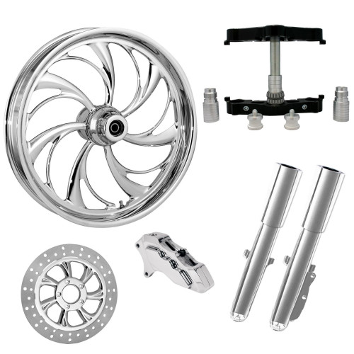 PartzBiz HD: 4415061-Helix Chrome 23” ยางล้อด้านเดียวพร้อมท่อนล่างและตัวเลื่อนแบบ Raked Triple Trees | HELIX-SNGL-CHR-KIT-23PCKG PartzBiz HD: 4415061-Helix Chrome 23” ยางล้อด้านเดียวพร้อมท่อนล่างและตัวเลื่อนแบบ Raked Triple Trees | HELIX-SNGL-CHR-KIT-23PCKG