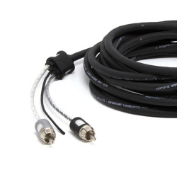PartzBiz HD HZ-BT2-050.2 - Hertz BT2 050.2 Two-Channel RCA Cable 0.5m/1.64ft 