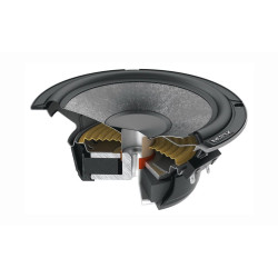 PartzBiz HD HZ-CK165 - Hertz Cento CK 165 Component 6.5" 4 Ohm 285W Speaker & Tweeter System w/ Grilles