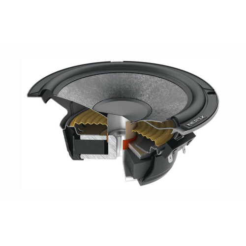PartzBiz HD: 4415068-Hertz Cento CK 165 Component ลำโพงและทวีตเตอร์ 6.5 ” 4 โอห์ม 285W พร้อมตะแกรง