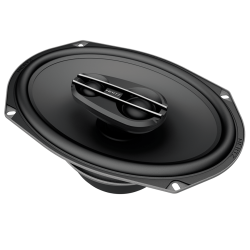 PartzBiz HD HZ-CPX-690 - Hertz Cento CPX 690 Coaxial 6x9 4 Ohm 360W 3-Way Speaker Tweeter Pair w/ Grilles