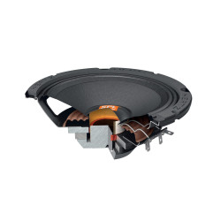 PartzBiz HD HZ-SV-165-NEO - Hertz SPL Show SV 165 NEO Midrange Driver 6.5" Harley Pro Car Audio Speaker 12v ELECTRA STREET ROAD GLIDE DAVIDSON best for audio upgrade performance 