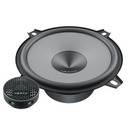 PartzBiz HD HZ-K130 - Hertz Uno K 130 220W 4 Ohm 5" Woofer Speaker & 1" Tweeter Component Audio System
