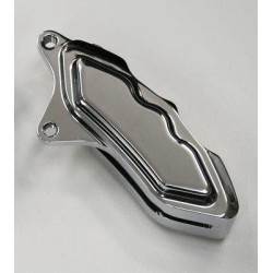 PartzBiz HD HHI-LHSCC6013 - HHI Hawg Halters 6 Piston Chrome Left Side Caliper Harley Davidson 13" Dresser | LHSCC6013 PartzBiz HD HHI-LHSCC6013 - HHI Hawg Halters 6 Piston Chrome Left Side Caliper Harley Davidson 13" Dresser | LHSCC6013