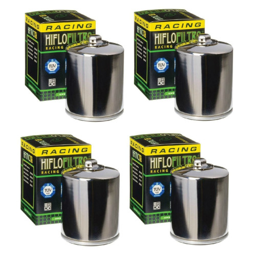 PartzBiz HD: 4414904-HiFloFiltro HF171CRC กรองน้ำมันสมรรถนะสูง สีดำ 99-18 รุ่น Harley 0712-0435 07120435 141271 63798-99 22-250