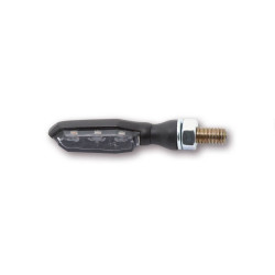 PartzBiz HD DS20202109 - Highsider Black Sonic X-1 ไฟท้าย/ไฟเบรค LED และไฟเลี้ยว CNC Universal 254-270