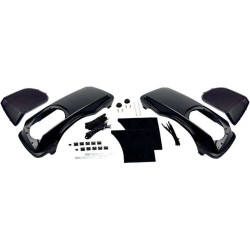 PartzBiz HD DS44050290 - Hog Tunes Ht-Lid 6X9 Speaker Lid Saddlebag Set Kit Bagger Harley FLH/T 98-13 | HT-LID 4405-0290 44050290