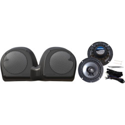 PartzBiz HD DS44050414 - Hogtunes ชุดลำโพงล่าง 2 โอห์ม 6.5” สำหรับ Harley Twin-Cooled รุ่น 14-16 | LC ล่าง RM
