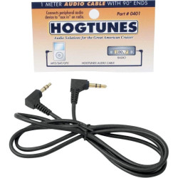 PartzBiz HD DS44010072 - Hogtunes 3.3 ' ” Aux In ” สายสัญญาณเสียง Harley FLH MP3 SAT GPS to Radio Cable