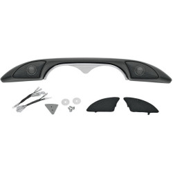 PartzBiz HD ds44050172 - HogTunes Dash Trim ลำโพงทวีตเตอร์สำหรับ Harley Touring FLH/T 98-13 | HF-1 4405-0172 44050172