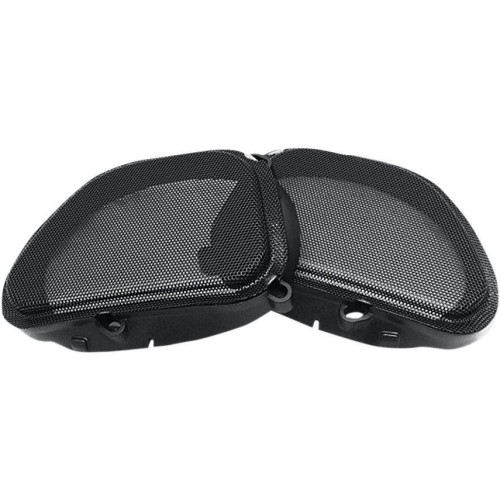 PartzBiz HD: 4414788-Hogtunes Thick Mesh Front Fairing Speaker Grilles Harley Road Glide FLTR/X 98-13 | 57 MESH PartzBiz HD: 4414788-Hogtunes Thick Mesh Front Fairing Speaker Grilles Harley Road Glide FLTR/X 98-13 | 57 MESH