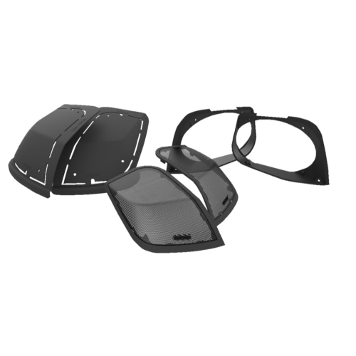 PartzBiz HD: 4414793-Hogtunes Retro 6x9 ฝาปิดตัดชุดลำโพงสำหรับ Harley Saddlebag ฝาปิด FLH/T 14-23 | ฝา RETRO-RM PartzBiz HD: 4414793-Hogtunes Retro 6x9 ฝาปิดตัดชุดลำโพงสำหรับ Harley Saddlebag ฝาปิด FLH/T 14-23 | ฝา RETRO-RM