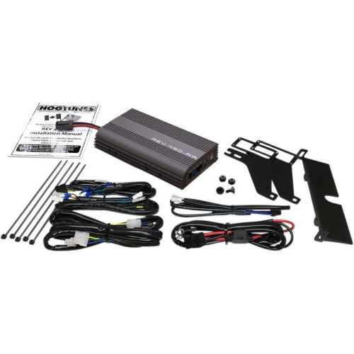 PartzBiz HD: 4414795-Hogtunes Rev Series 200 Watt 4 Channel Amplifier Upgrade Kit 99-13 Road Glide sound system upgrade FLTR 4405-0522 44050522