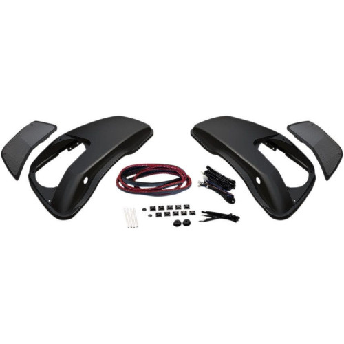 PartzBiz HD: 4414801-Hogtunes Unloaded 6x9 ฝาปิดลำโพงสำหรับ Harley Rushmore 14-18 Harley Touring 4405-0427 44050427