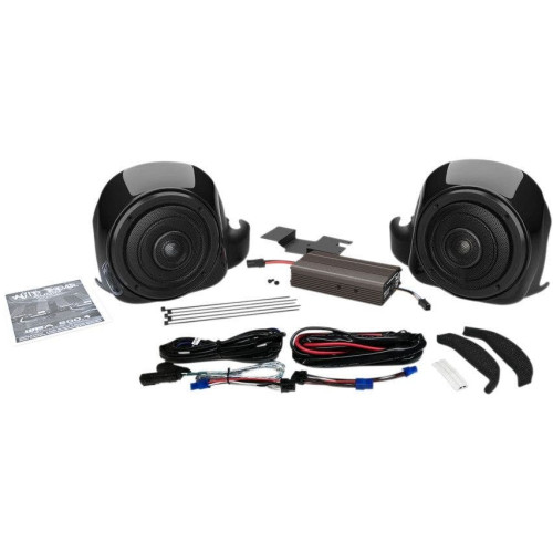 PartzBiz HD: 4414804-Hogtunes Wild Boar 300 Watt Amp & Lower Speaker Kit 14-19 Twin Cooled FLHTK upgrade sound system 4405-0533 44050533 PartzBiz HD: 4414804-Hogtunes Wild Boar 300 Watt Amp & Lower Speaker Kit 14-19 Twin Cooled FLHTK upgrade sound system 4405-0533 44050533