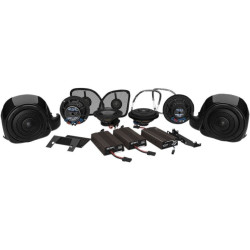 PartzBiz HD DS44050544 - Hogtunes Wild Boar Whole Hog RG 900 Watt Amp & 6 Speaker Kit Harley Ultra 16-19 upgrade sound system 4405-0544 44050544