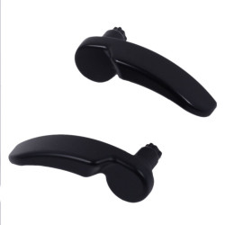 PartzBiz HD HW157801 - Hogworkz '14-'18 Blackout Matte Saddlebag One Touch Lid Lifter Levers | HW157801