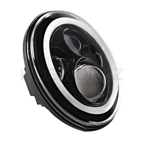 PartzBiz HD: 4414761-Hogworkz 7" LED Black HaloMaker Headlight (Harley Daymaker Replacement) PartzBiz HD: 4414761-Hogworkz 7" LED Black HaloMaker Headlight (Harley Daymaker Replacement)