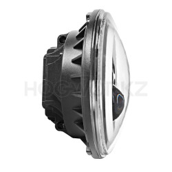 PartzBiz HD HW167004 - Hogworkz 7" LED Chrome HaloMaker Headlight (Harley Daymaker Replacement) 94-19