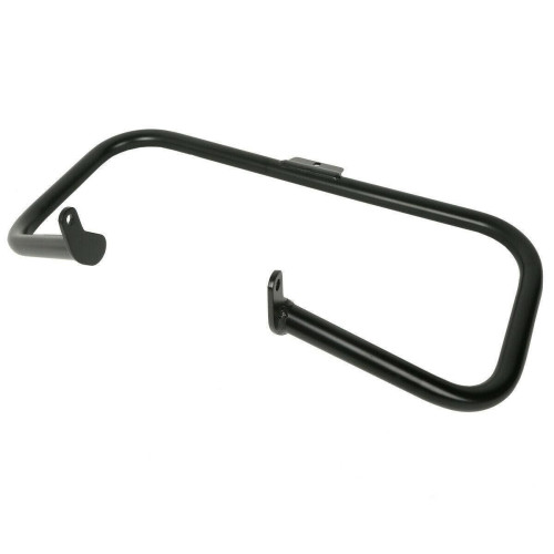 PartzBiz HD: 4414729-Hogworkz Black 1.25” การ์ดเครื่องยนต์ Crash Bar Harley FL Softail 00-17 ดีที่สุดสำหรับการฝ่าวงล้อม Fat Boy Bob Low Slim Sport Glide Heritage Deluxe Street Performance Highway HW157015