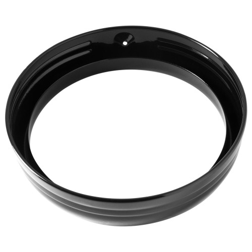 PartzBiz HD: 4414743-Hogworkz Black Headlight Trim Ring Harley FL Touring 94-19 HW131386 ROAD STREET ELECTRA GLIDE KING