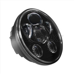 PartzBiz HD HW195023 - Hogworkz Blackout 5 3/4" LED Harley Daymaker Style Headlight V2 Softail Dyna HW195023 PartzBiz HD HW195023 - Hogworkz Blackout 5 3/4" LED Harley Daymaker Style Headlight V2 Softail Dyna HW195023