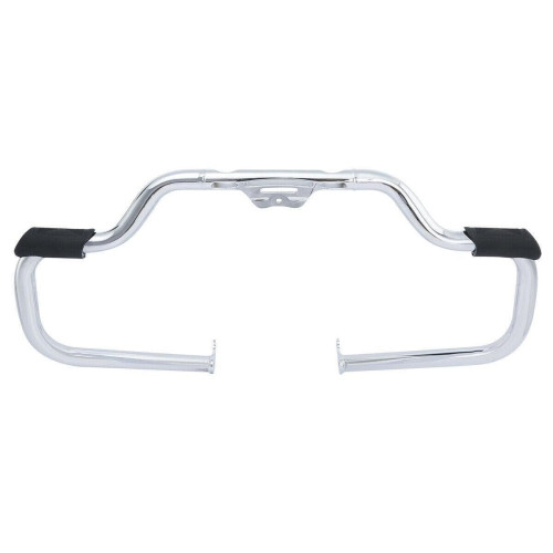 PartzBiz HD: 4414720-Hogworkz Chrome 1.25” การ์ดเครื่องยนต์ Crash Bar Harley FL Softail M8 18-Up HW157014 ดีที่สุดสำหรับ breakout fat boy bob low slim sport glide Heritage deluxe street Performance Highway HW157015