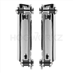 PartzBiz HD HW163001 - Hogworkz Chrome Docking Hardware for Harley 09-13 FLH/T Repl 54205-09A Repl 54205-09A