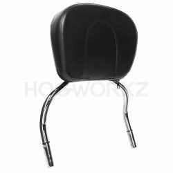 PartzBiz HD HW157332 - Hogworkz Chrome Easy Detachable Sissy Bar Luggage Rack Harley Freewheeler 15-Up