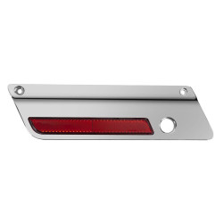 PartzBiz HD HW131373 - Hogworkz Chrome Harley '93-'13 Saddlebag Mounting Hardware Latch Lock Kit Harley | HW131373