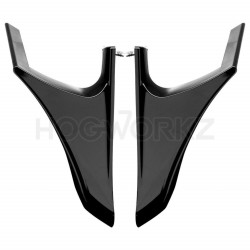 PartzBiz HD HW177001 - Hogworkz Lower Vented Fairings for Harley Road Glide '10-'17 - Unpainted | HW105201