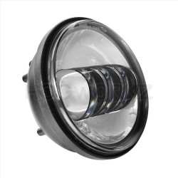 PartzBiz HD HW195203 - Hogworkz Harley Chrome 4.5" LED Auxiliary Passing Lamps 94-19 HW195203