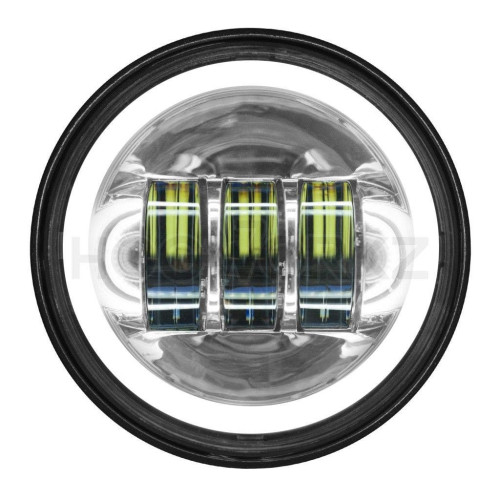 PartzBiz HD: 4414656-Hogworkz Harley Chrome 4.5” LED HaloMaker โคมไฟส่องเสริม 94-19 HW195205