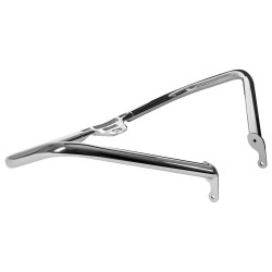 PartzBiz HD HW157020 - Hogworkz HW157020 แถบกันกระแทกเครื่องยนต์ Chrome Harley M8 Softail 18-20