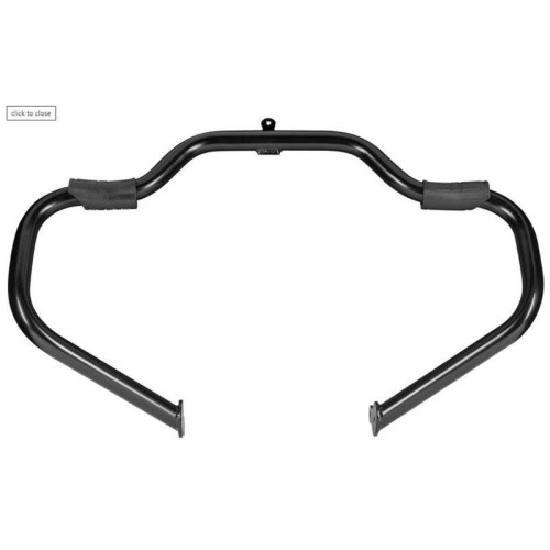 PartzBiz HD: 4414630-Hogworkz HW157027 หนวด Engine Guard Crash Bar สีดำ Harley FLH/T 09-20