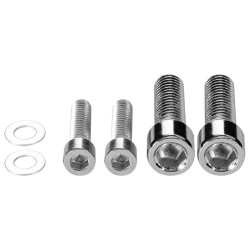 PartzBiz HD HW157028 - Hogworkz HW157028 สับ Engine Guard Crash Bar Chrome Harley FLH/T 14-20